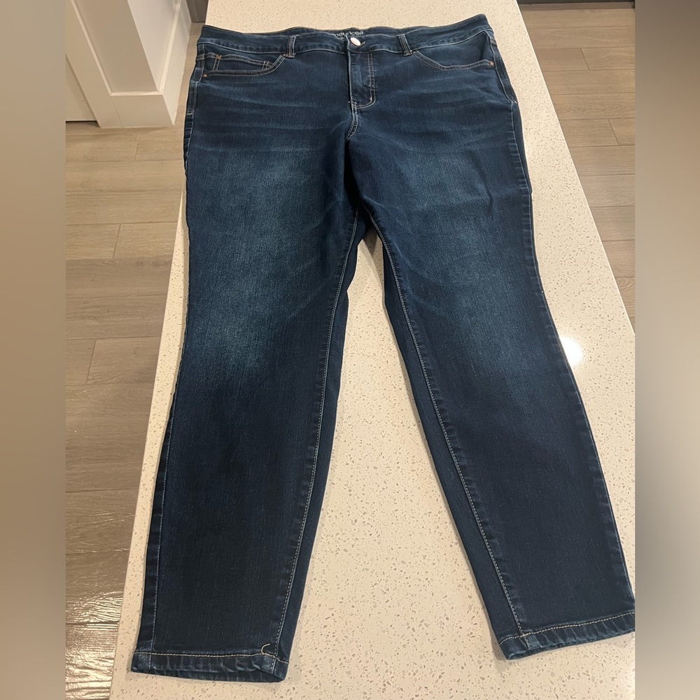 Maurices Everflex Plus Size 24 W Regular High-Ris… - image 2